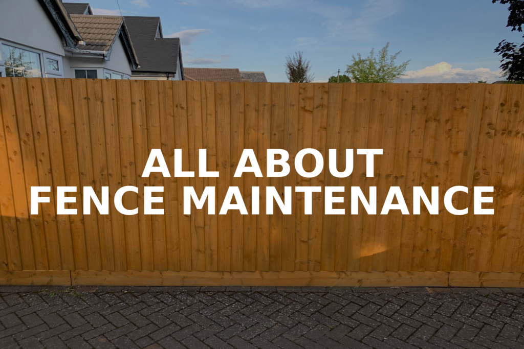 Fence maintenance and repair in Lodnon