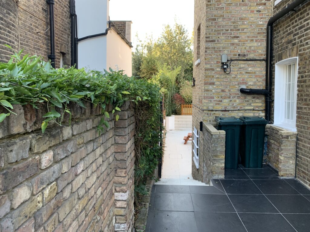 patio cleaning pathway